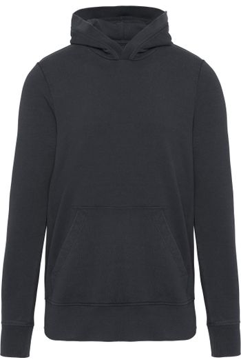 Męska bluza z kapturem kv2315 - Vintage charcoal