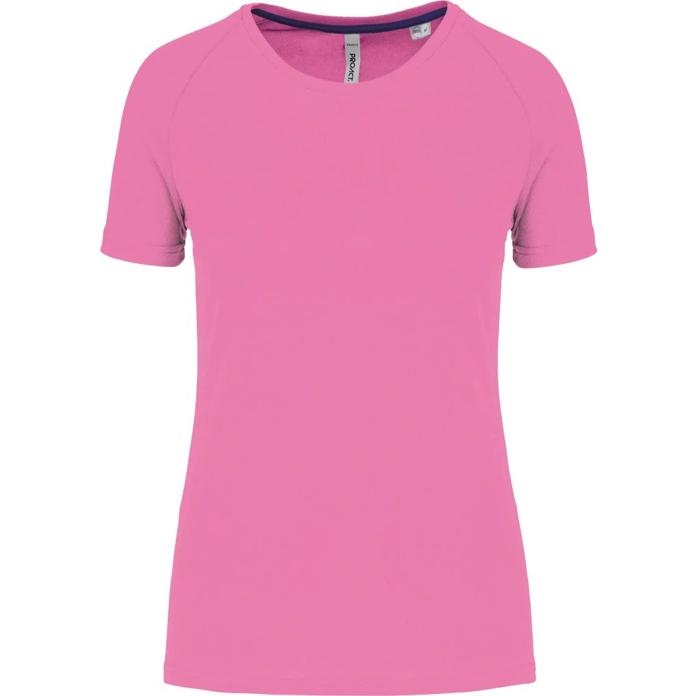Image produit T-shirt de sport à col rond recyclé femme pa4013