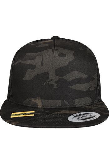Multicam trucker cap 6006mc - Black