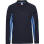 Image produit Zweifarbiges Langarm-Polo 105514