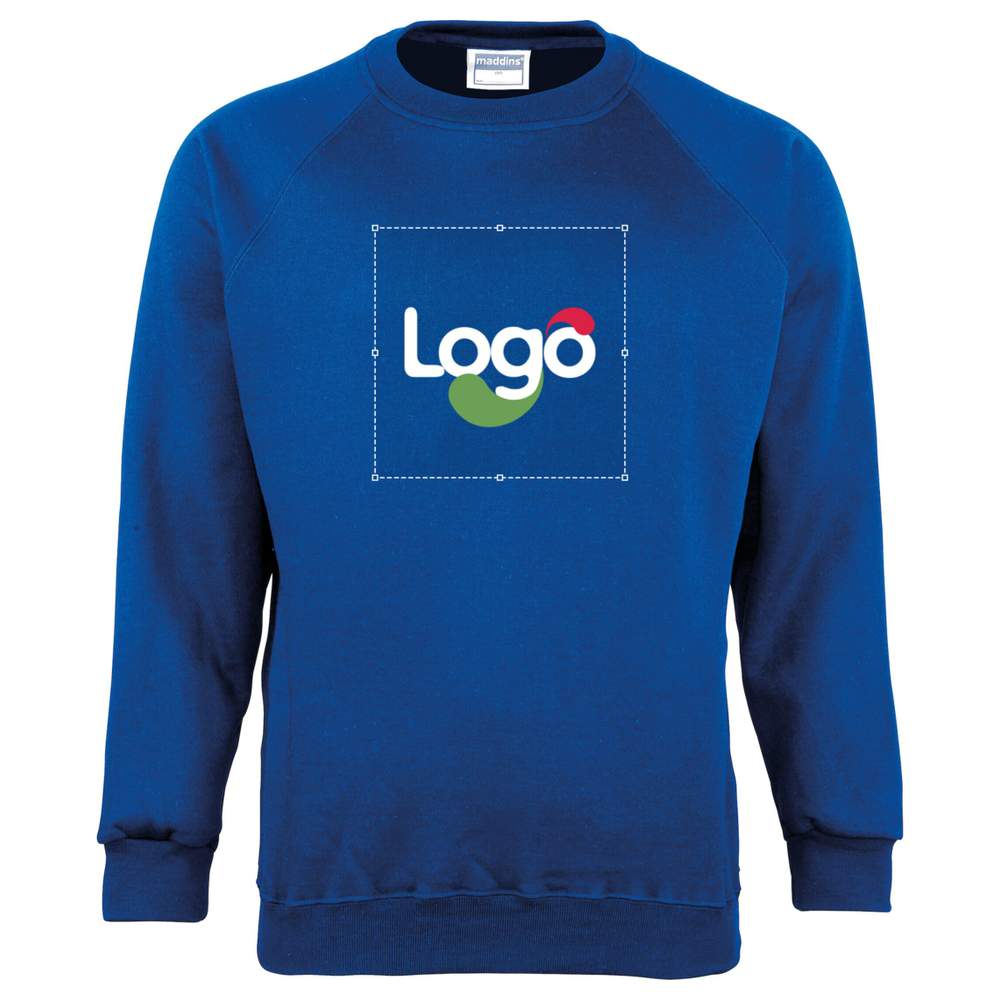 Felpa coloursure™ md01m personalizzazione - Royal