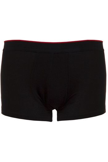 Men’s boxer shorts Herrbyxor i bomull 8001 - Black / Red
