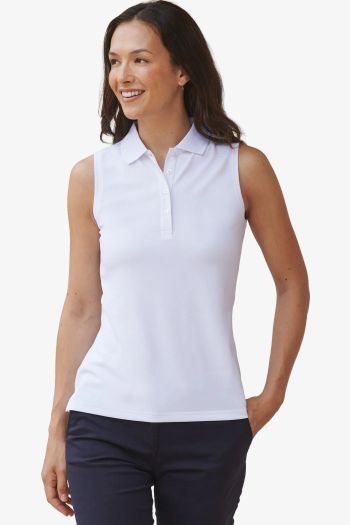 Image produit Ladies sleeveless polo h477
