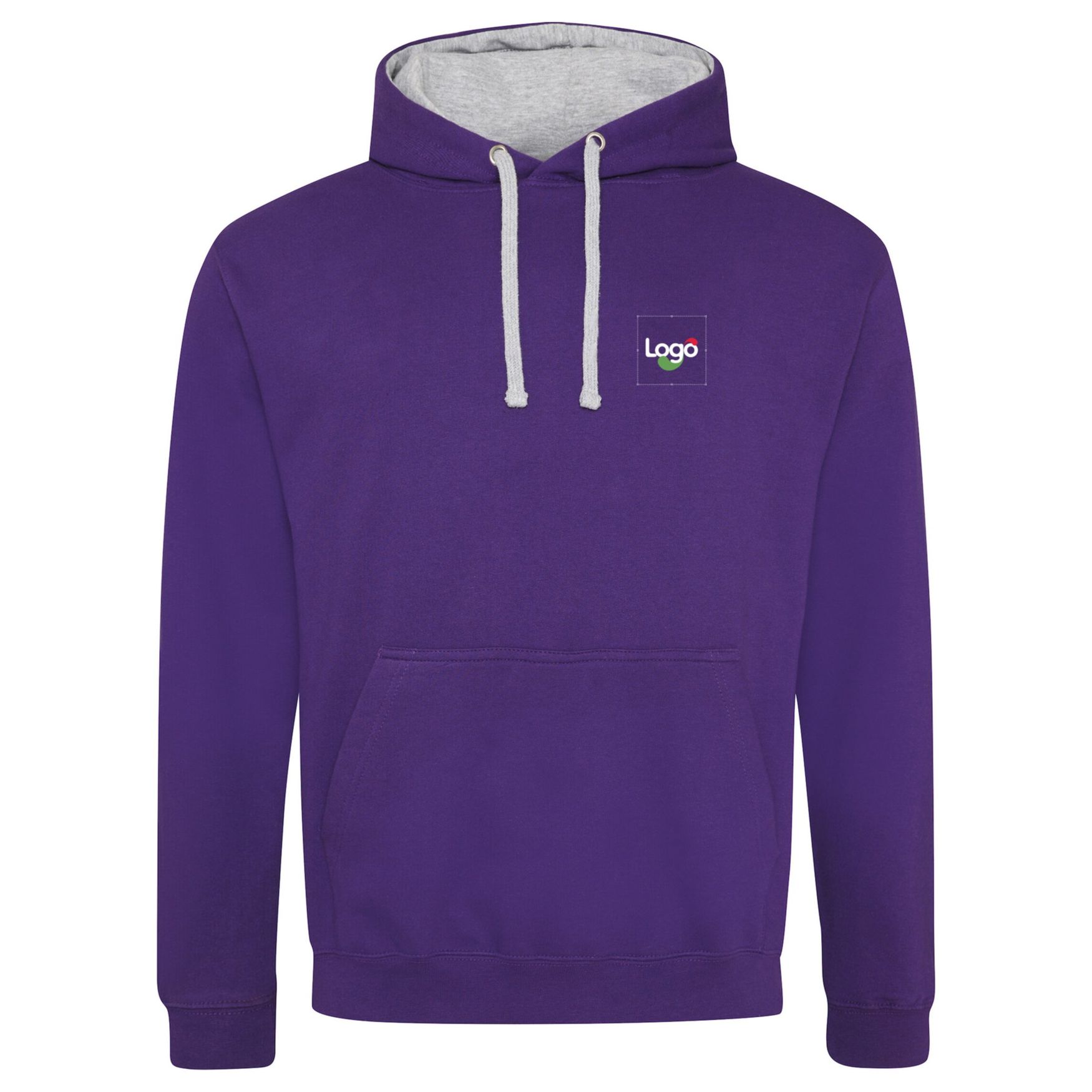 Chándal Varsity jh003 personalización - Purple heather grey