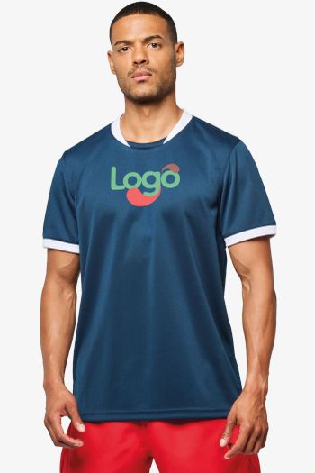 Image produit Maillot Rugby Manches Courtes Unisexe tee-shirt pa4027