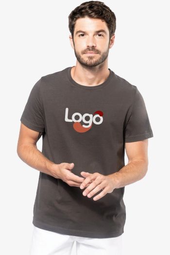 Image produit Camiseta de manga curta colar redondo homem k356