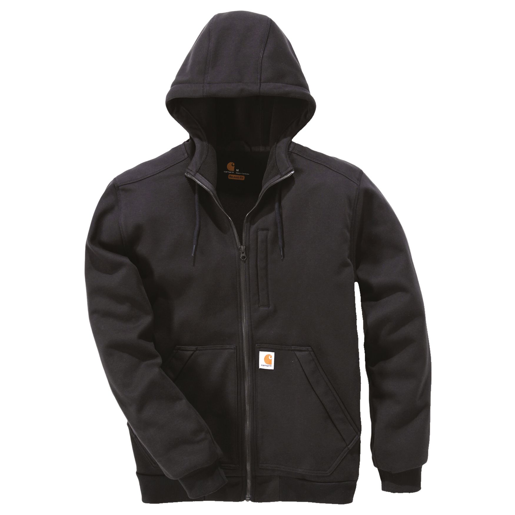 Trækstrikket trøje med kappe Windfighter 101759 - Black
