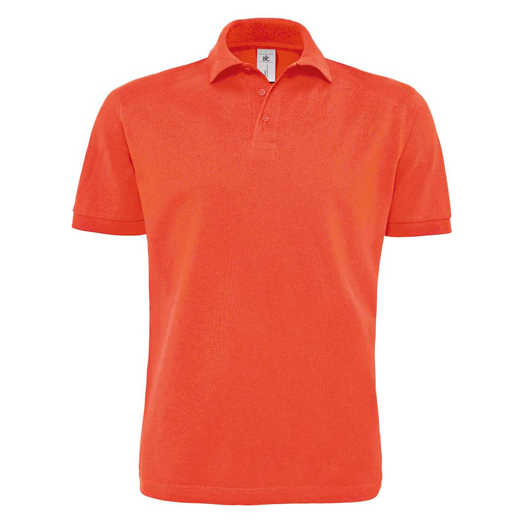 Piqué polo heavymill Polo coton textile pu422 - Sunset orange