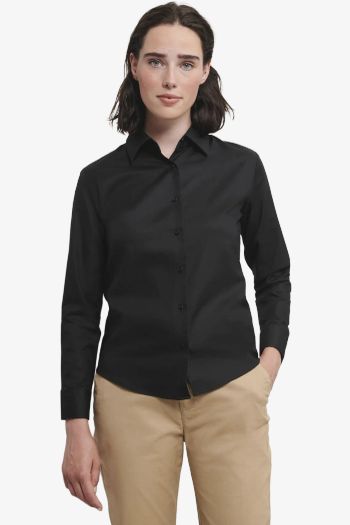 Image produit Dopasowana koszula oxford z długim rękawem 0r932f0