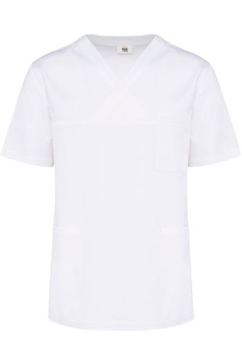 Túnica de algodão para trabalho wk504 - White