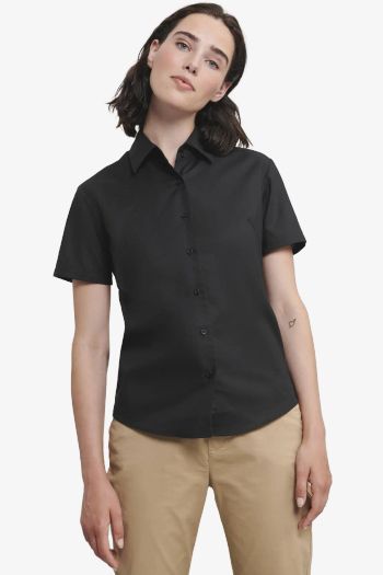 Image produit CHEMISE OXFORD CINTRÉE MANCHES COURTES FEMME Camisa 0r933f0