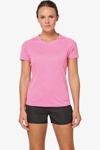 Image produit Recycled Women's Round Neck Sports T-shirt pa4013