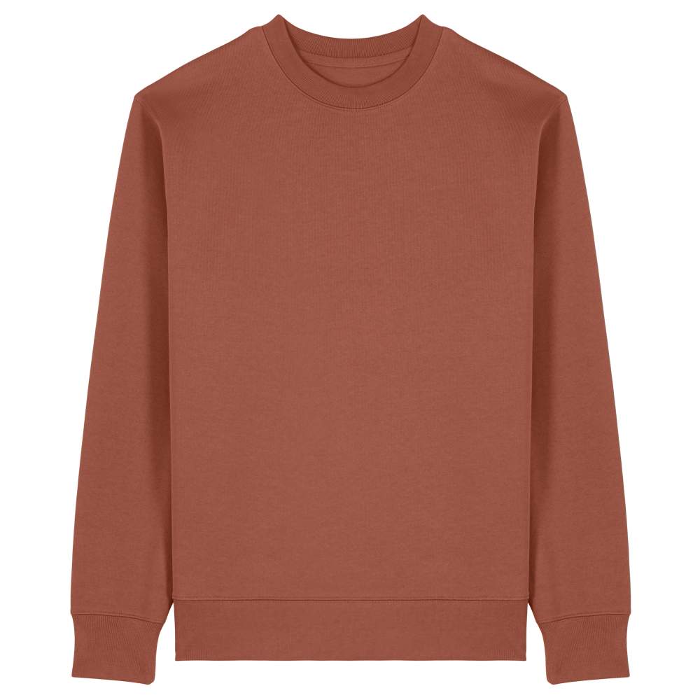 Changer 2.0 Bæredygtig bomulds-sweatshirt personalisering stsu178 - Heritage brown