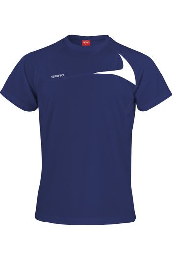 dash träningsskjorta Polo skjorta i andningsbart polyester s182m - Navy / White