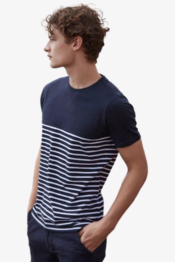 Image produit Short sleeve Breton tee-shirt fr135