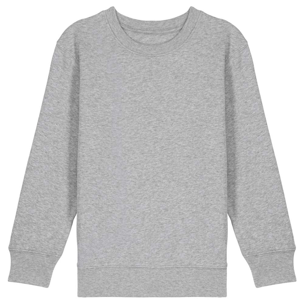 Mini changer 2.0 Kinder Baumwoll Sweatshirt personalisierung stsk181 - Heather grey