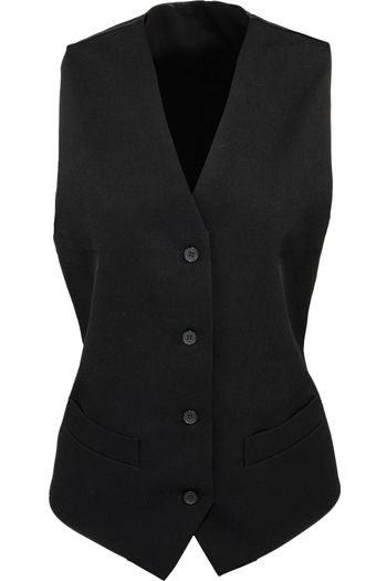 Gilet polyester foderad för dam pr623 - Black