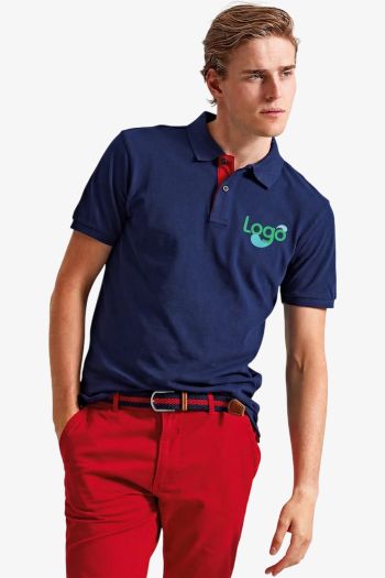 Image produit Classic Men's Knit Cotton Polo AQ012 aq012