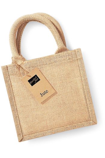 EINKAUFSTASCHE AUS JUTE w411 - Natural