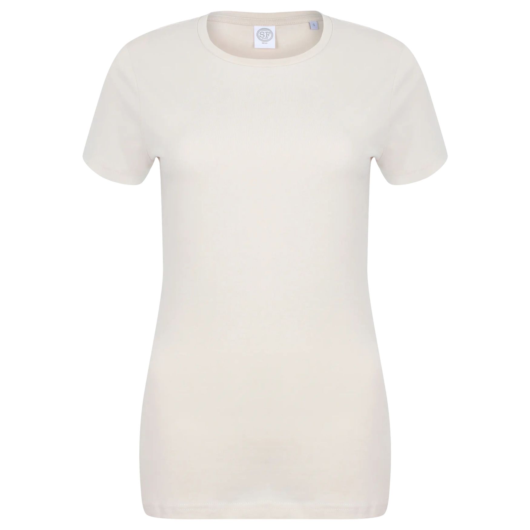 Women's feel good stretch tee-shirt sk121 - Light stone