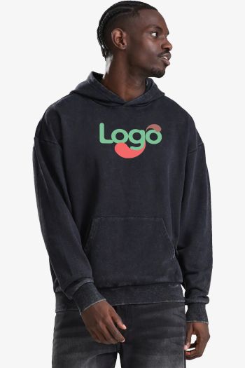 Image produit Vintage Washed Hoodie hooded sweatshirt jh180