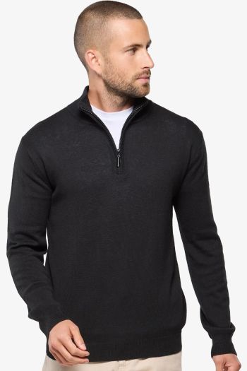 Image produit Quarter zip jumper Cotton acrylic pk455
