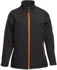 black/orange