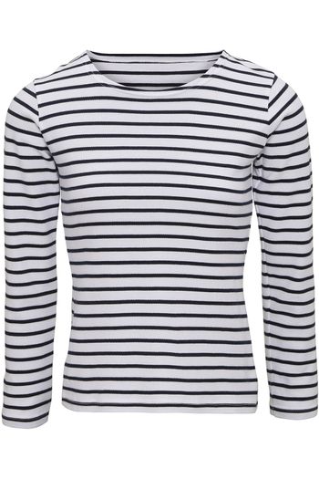 Strijktop « coastal » vrouw aq071 - White / Navy