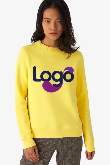 Image produit B&C Queen Crew Neck° Sweat til damer ww01q
