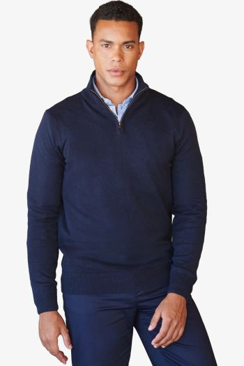 Image produit Men s 1 4 zip Jumper 1/4 zip neck sweater h729