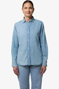 Image produit Stella denim bluse Kvindelærrede bluse i bomuld stww970