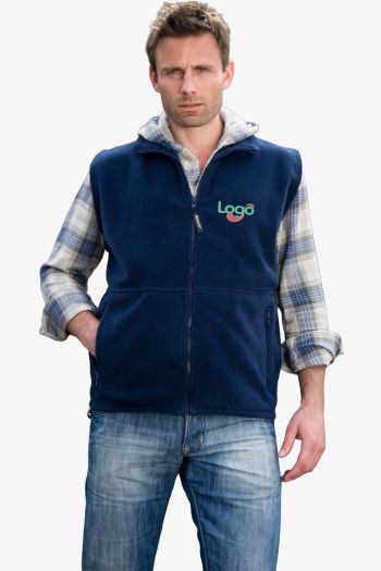Image produit Fleece bodywarmer Polaire microfibre polyester r37