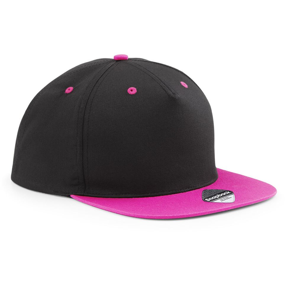 black/fuchsia