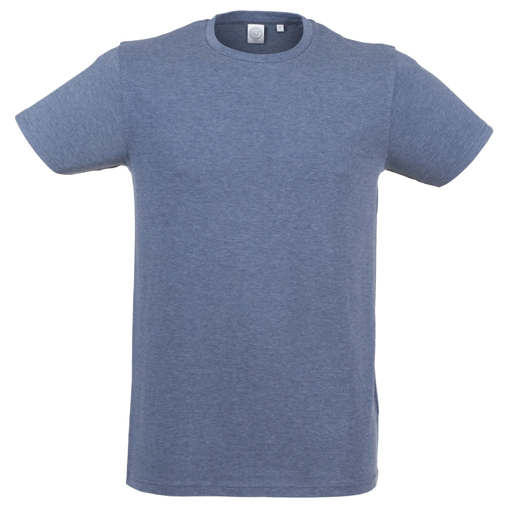 Men's feel good stretch tee-shirt sf121 - Heather navy