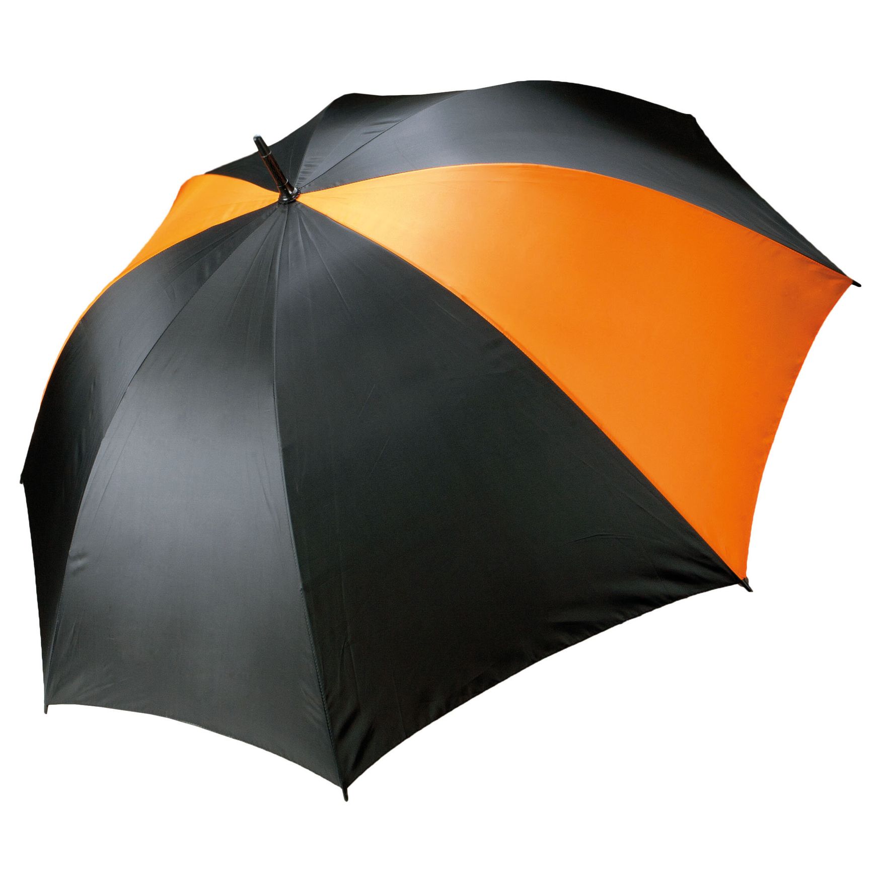 Ombrello tempesta Ombrello in poliestere tempesta ki2004 - Black orange