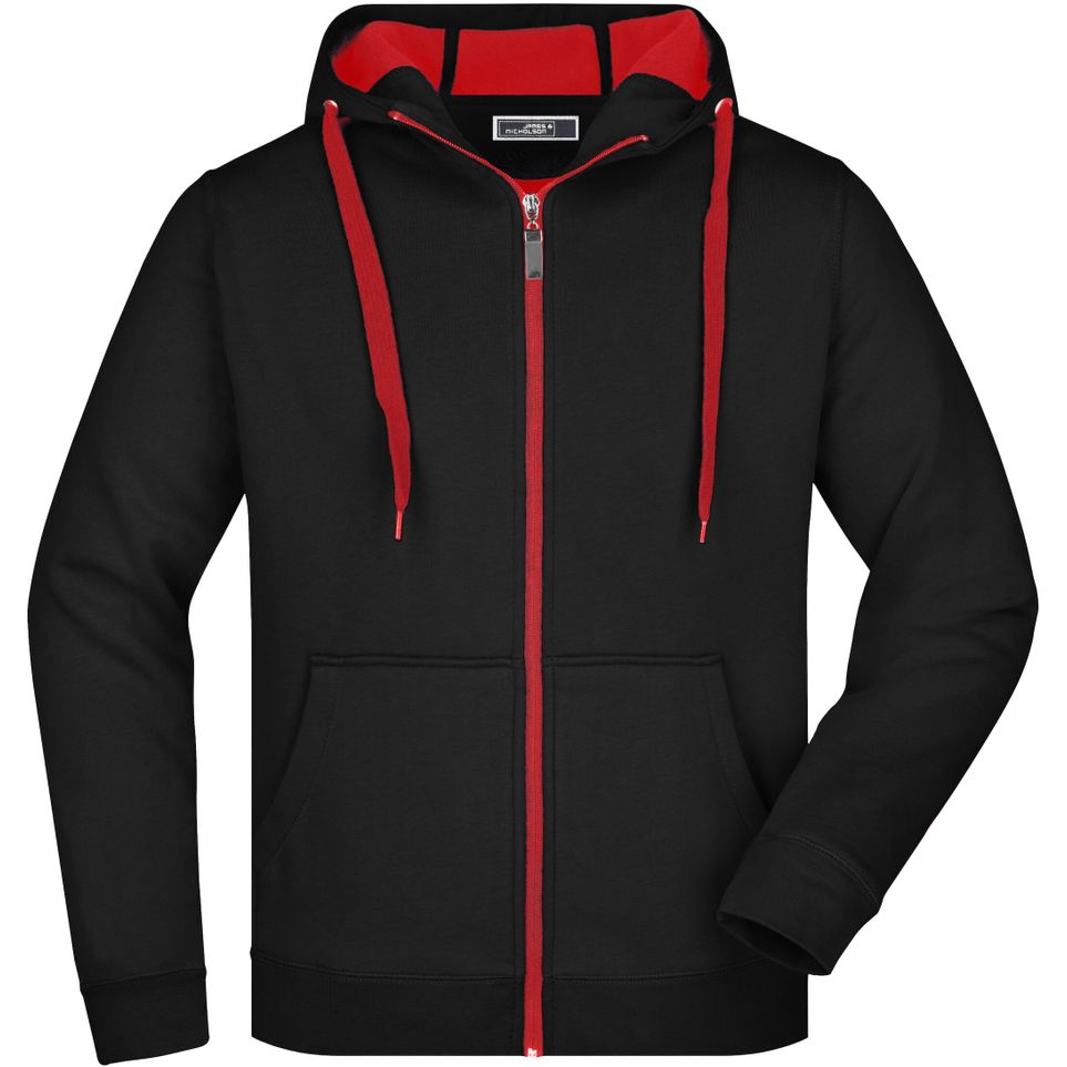 black/red