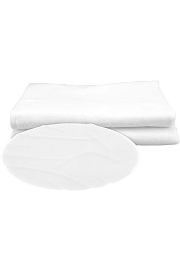 Subli me round towel ar991 - White