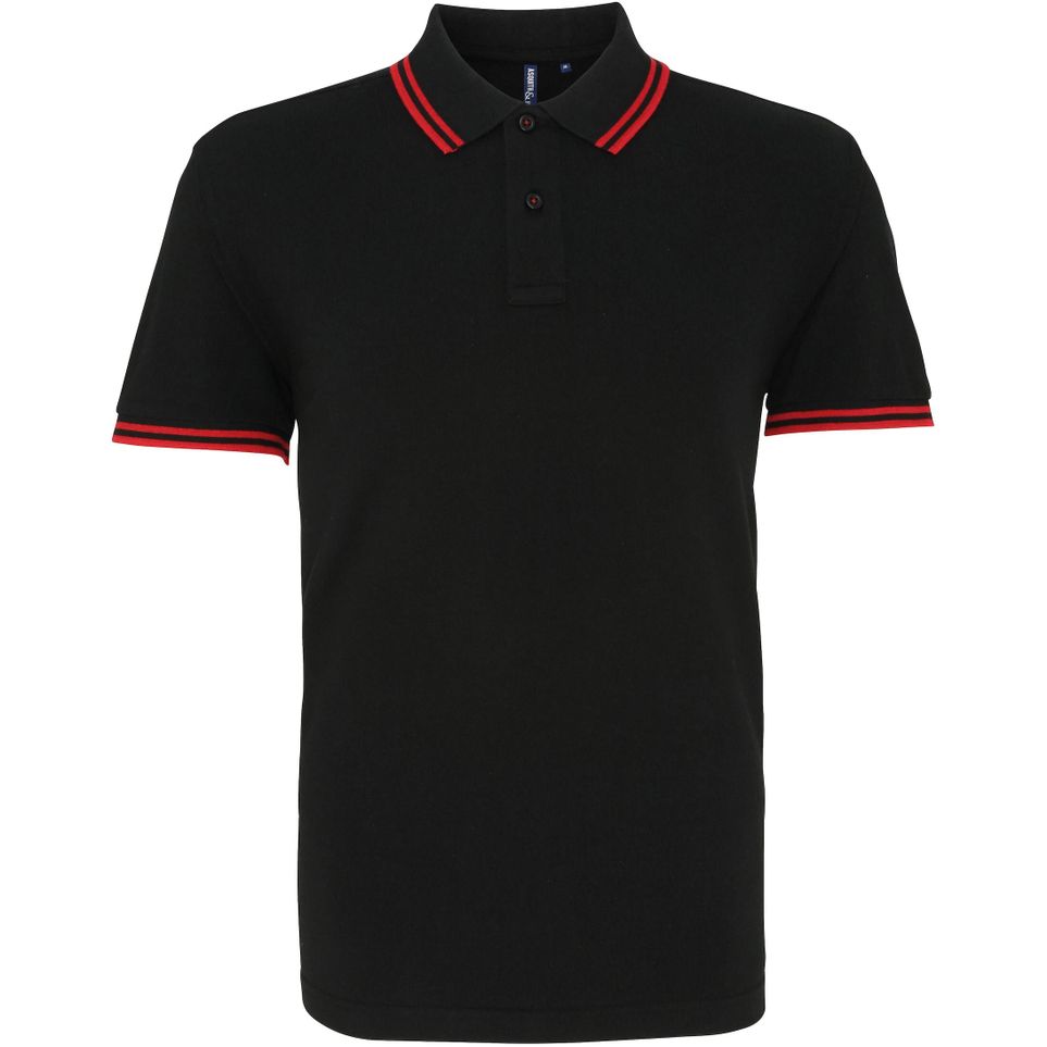 black/red