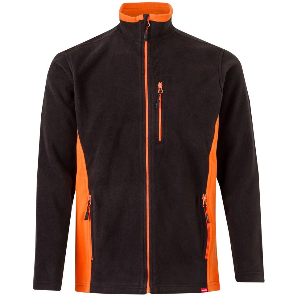 black/orange