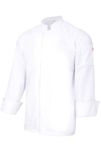 Stretchküchenjacke 405208s - White