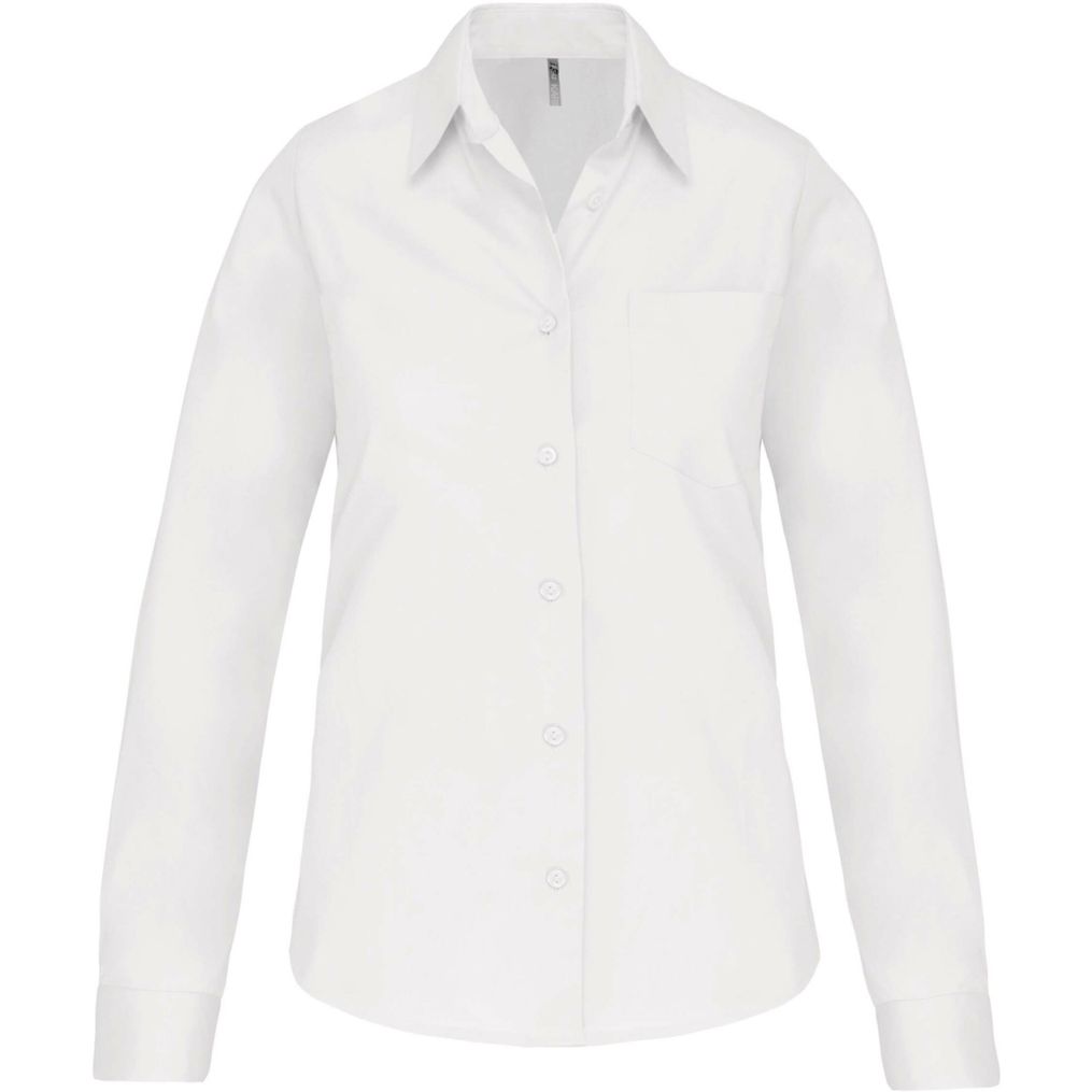 Image produit Women's long-sleeved poplin shirt k542