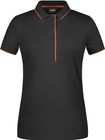 black/orange
