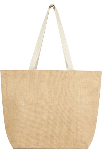 Jutebeutel 120674 - Naturel / Blanc