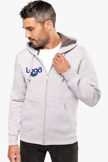 Image produit Zipper kappe sweatshirt unisex k444