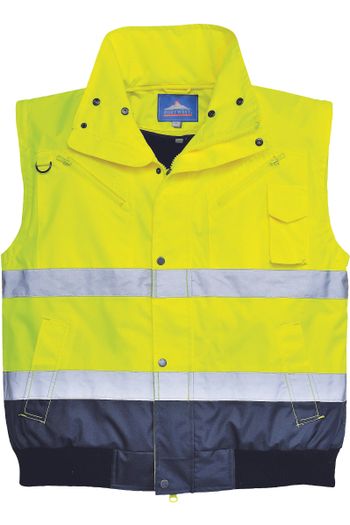 Giacca bomber 3-in-1 c465 - Yellow / Navy