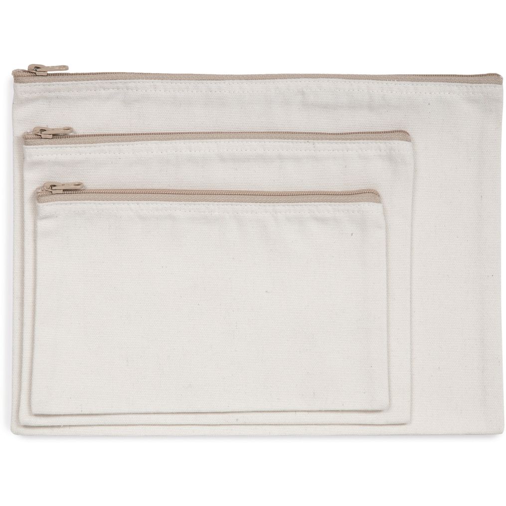 Image produit Pochete zippée recyclée ki5701