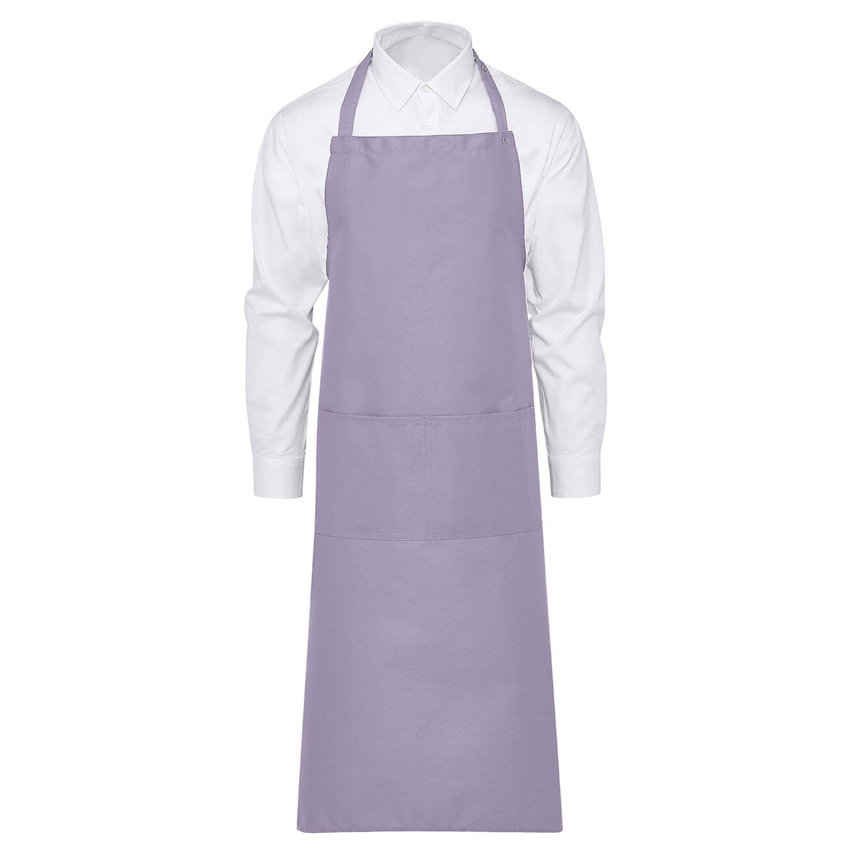 Amsterdam bib schort met zak referentie jg22 personalisatie - Lavender
