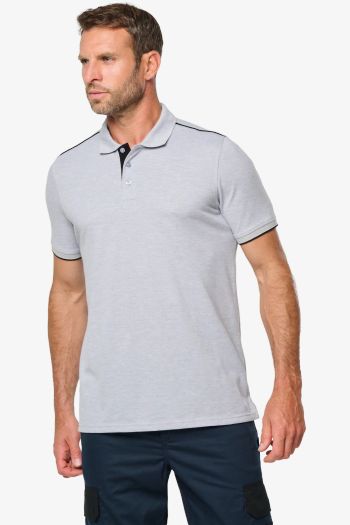 Image produit Polo day to day contrast sleeves short man wk270