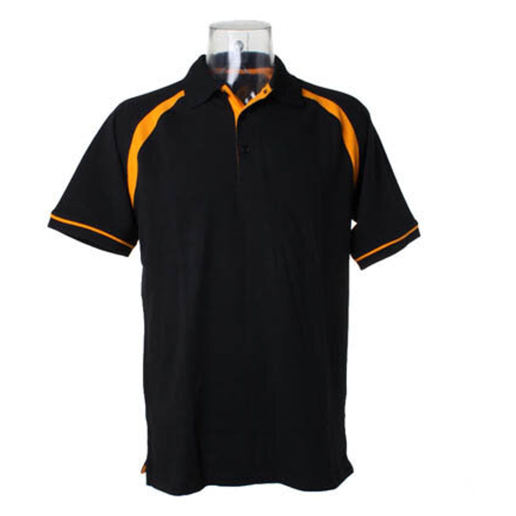 Oak hill polo Polo coton piqué kk615 - Black gold