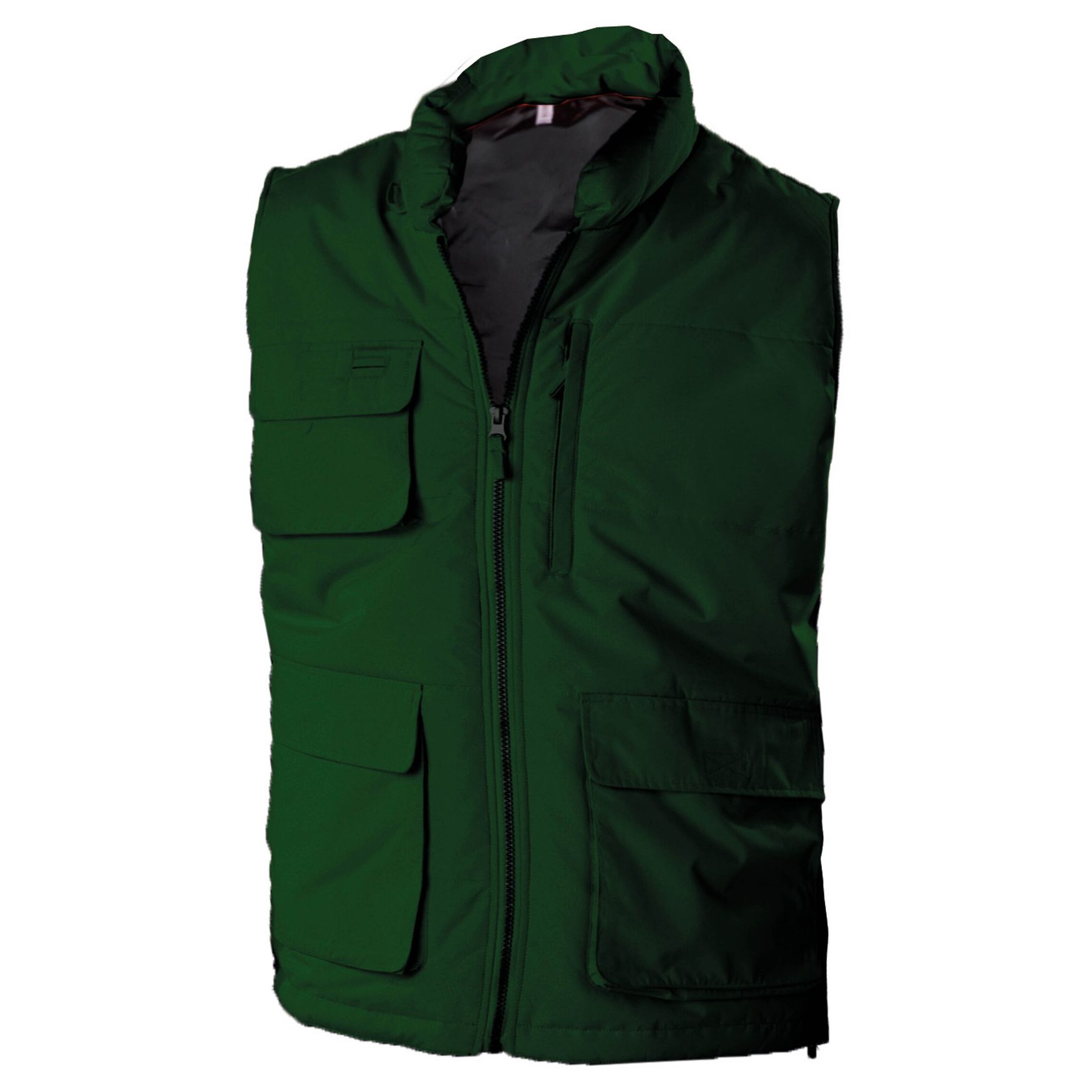 Quilted vest man k615 - Forest green